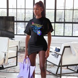 Hmn alns psychedelic dress